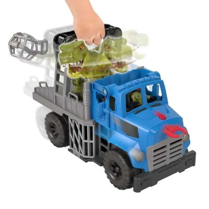 Fisher Price - Imaginext Jurassic World - Le Camion De Capture - Accessoire figurine d'action - Multicolore-7
