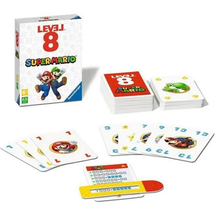 Ravensburger Jeu dambiance Level 8 Super Mario Nouvelle édition - 4005556273430-3