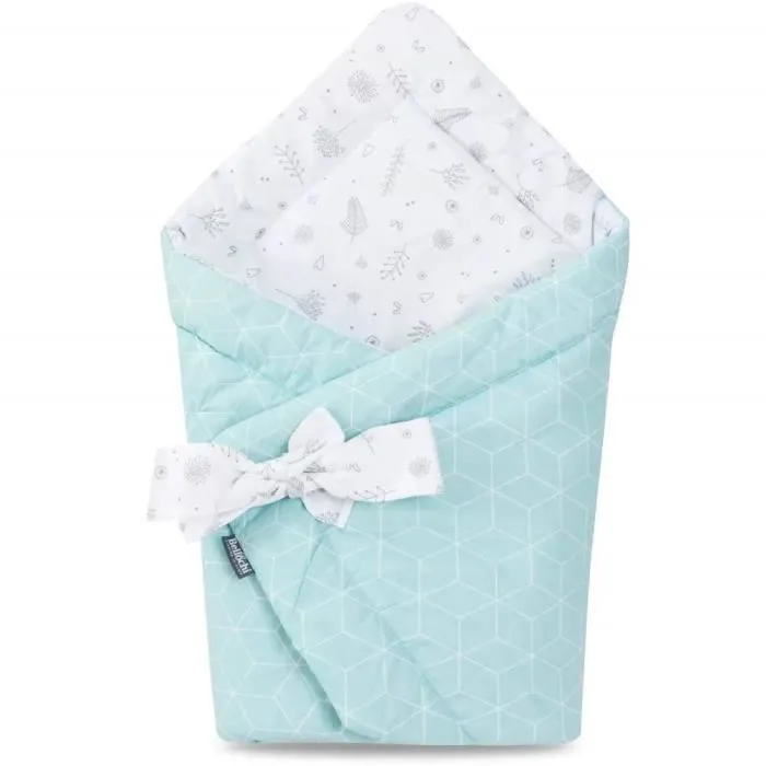 Bellochi Universelle Nid d'Ange Bebe - Réversible Couverture Enveloppante Bébé - en Coton Hypoallergénique - - Fresh-0