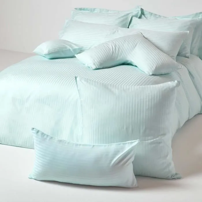 Taie d'oreiller - Homescapes - 40 x 40 cm - 100% coton égyptien - 330 fils - Rayures-3