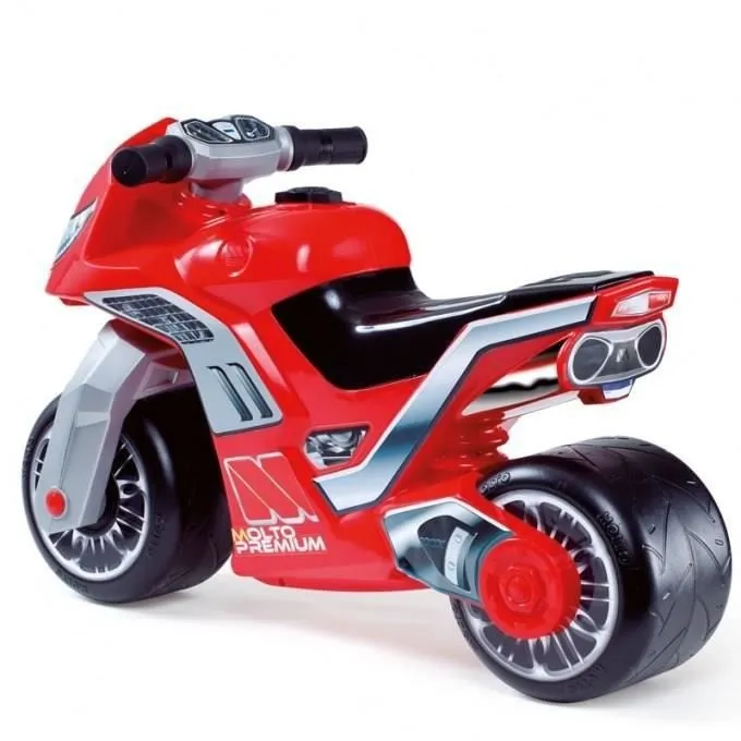 Moto autoportée Molto Cross Premium - Rouge - Pour enfant de 2 ans - Batterie électrique-2