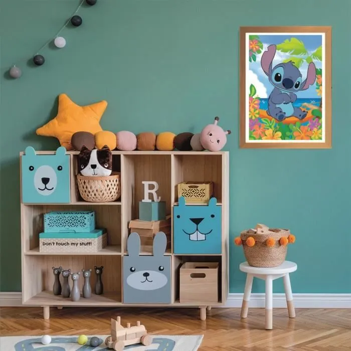 Puzzle - CLEMENTONI - Stitch - 104 pièces - Dessins animés et BD - Enfant-1