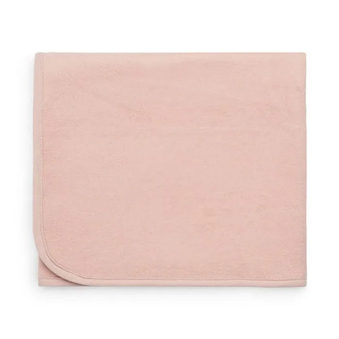 Couverture Berceau Rose Pale - JOLLEIN - Couverture pour bébé - 75 x 100 cm - Fille - 100% pur coton-0