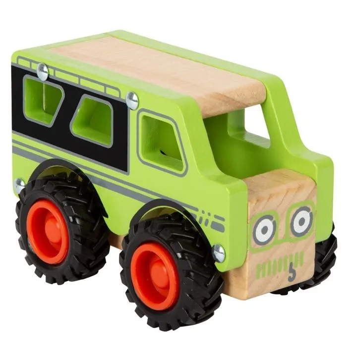 Jouet - Small foot company - Véhicule tout-terrain - Vert - 12 mois - FSC®-0