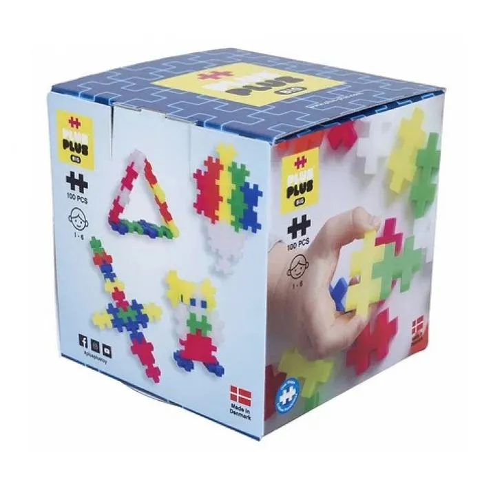 Box Midi BIG Neon 100 pièces - Plus Plus-0