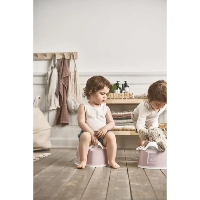 BABYBJÖRN Pot Smart, Rose pastel/Blanc-1