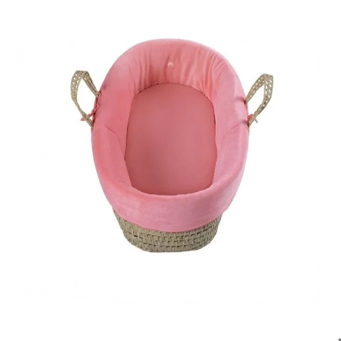 Couffin en coton bio velours  0-6 mois-1