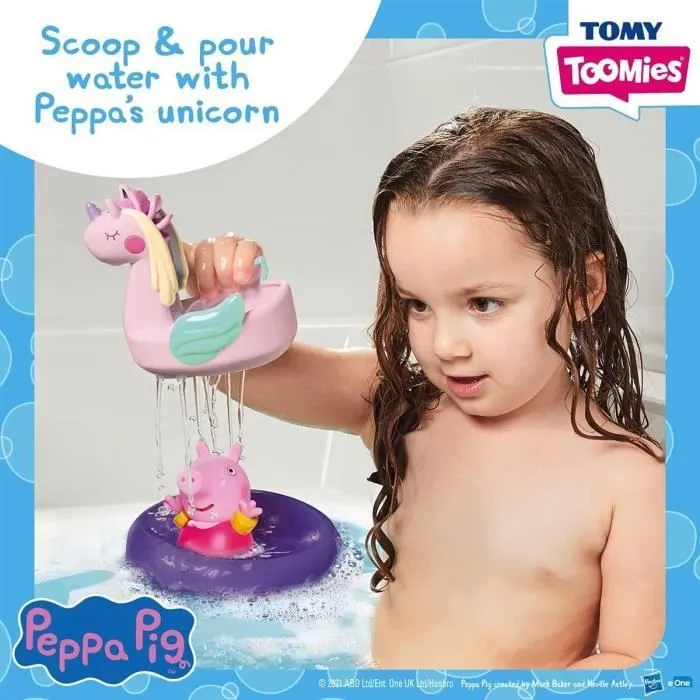 Ensemble de bain Peppa Pig - TOMY - 5 pièces - Pour bébé de 18 mois et plus-2