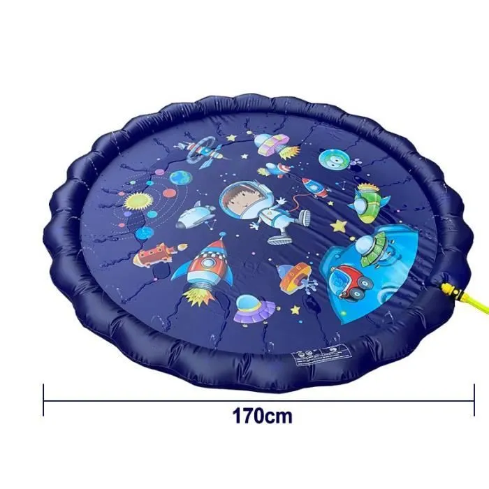 PIMPIMSKY - Piscine Gonflable Enfant - Tapis de Jet d'eau - Tapis de jeux - Tapis De Pulvérisation d'eau PVC-1