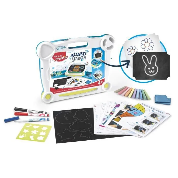 MAPED CREATIV - Rouleau de Coloriage repositionnable - Ardoise double face - Tout en 1 créatif-0
