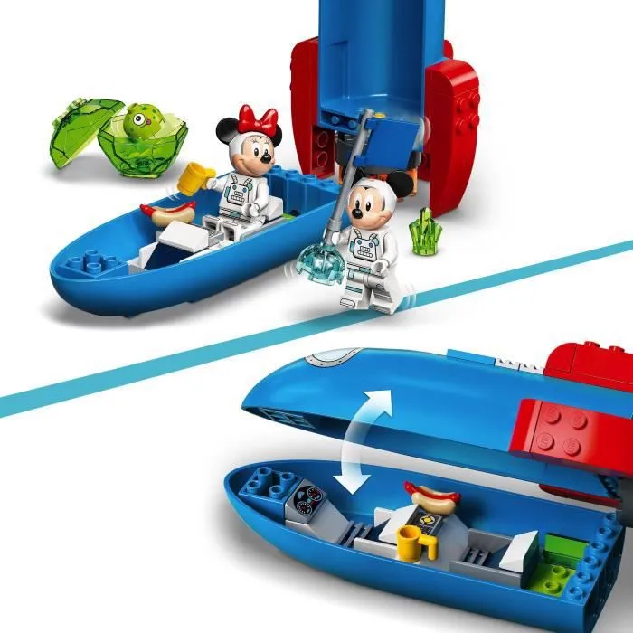 LEGO® 4+ 10774 Disney® La fusée spatiale de Mickey et Minnie Mouse Figurine Alien-2
