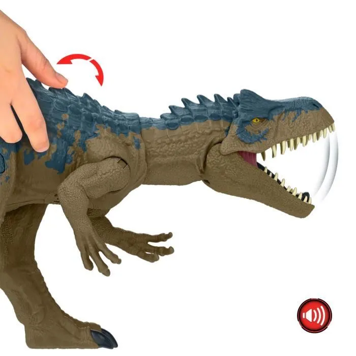Jurassic World-Carnage Sans Pitié-Allosaurus avec attaque et sons HRX50-7