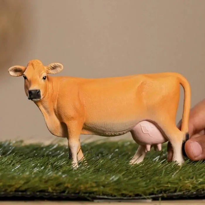Figurine Farm World : Vache Jersiaise-1