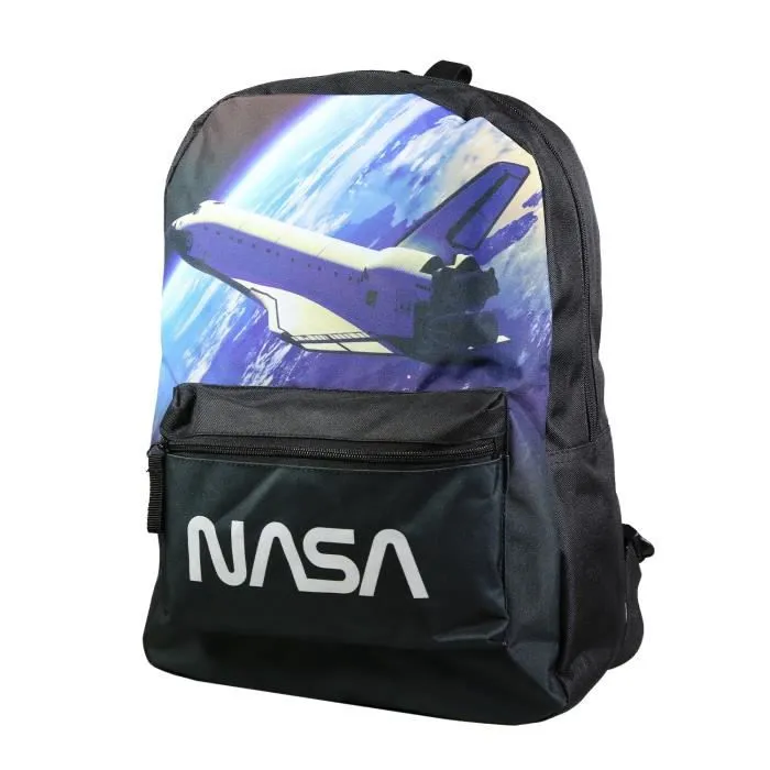 BAGTROTTER Sac à dos 1 compartiment Nasa Noir Astronaute-1