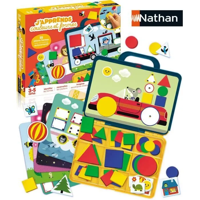Jeux d'apprentissage - J'apprends Couleurs Et Formes-0