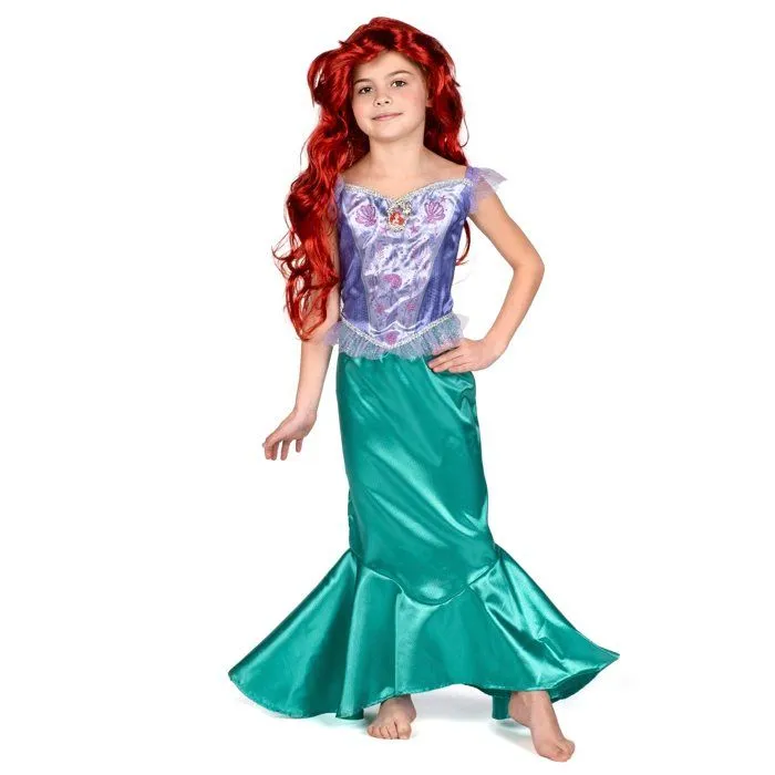 Déguisement Ariel la Petite Sirène classique fille-0