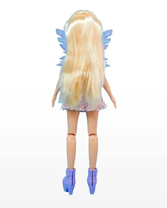 Poupee Bizak - 62551212-2 - Winx poupee de Base, fee 24 cm et 7 Points d'articulation, Personnage fee Stella ((62511212)-3
