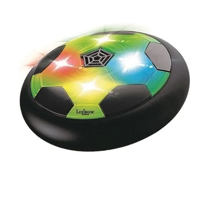 Disque de foot aéroglisseur en mousse lumineux avec cages de buts et ballon - LEXIBOOK-1
