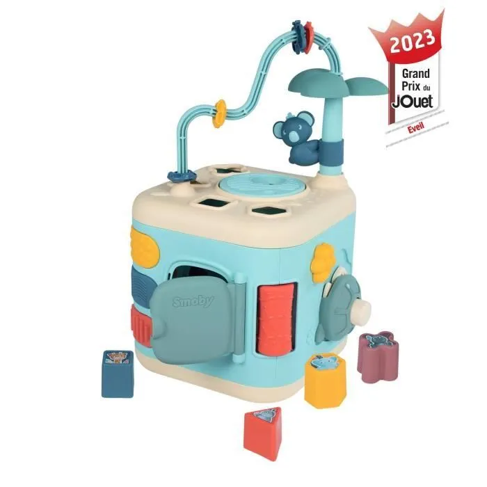 Smoby - Little Smoby - Explor Cube - Jouet d'éveil - Dès 12 mois-0