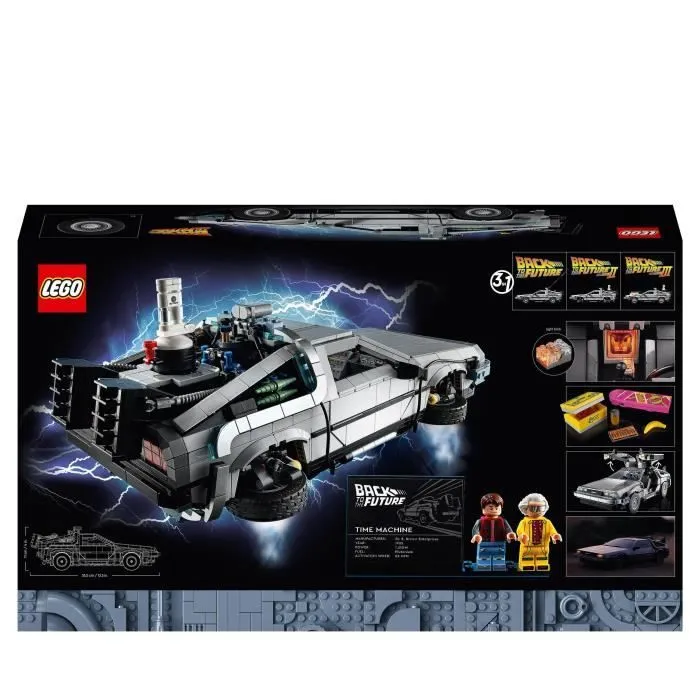 LEGO® 10300 La machine à remonter le temps de Retour vers le futur-5