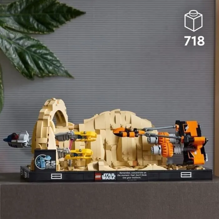LEGO® Star Wars 75380 Diorama de la course de podracers de Mos Espa, Vaisseau Spatial-2