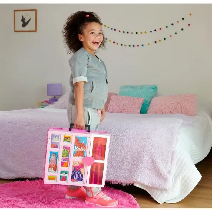 Barbie®-Poupée et Coffret Dressing Deluxe, + de 60 cm, dès 3 ans HGX57-5