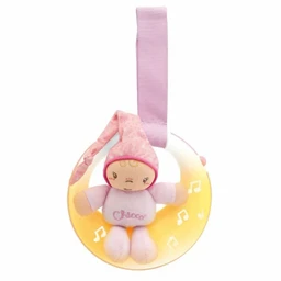CHICCO Veilleuse Musicale Petite Lune Rose-0