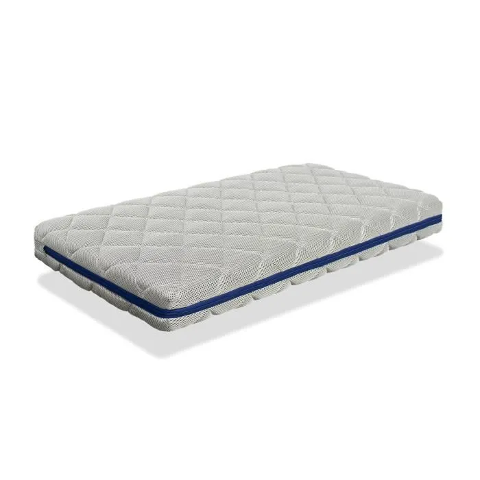 Matelas pour lit bébé 60x120 AQUA BREATHAIR - 11 CM - Noyau 100% Lavable, respirant, écologique et recyclabl-0