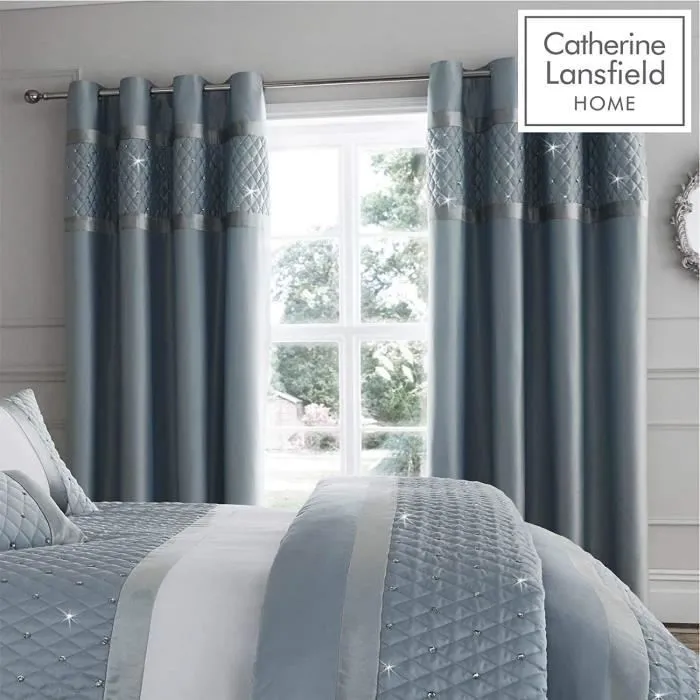 Catherine Lansfield Parure de lit King Size avec Motif de Canard - BD/47366/W/KQS/DE-2