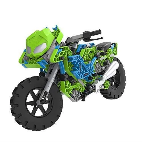 Jeu de construction - KNEX - Mega Motorcycle Building Set - Plastique - Multicolore-2