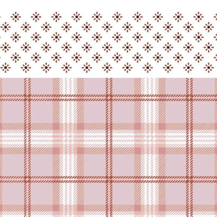 Pack complet housse de couette réversible pour lit 140 x 190 cm Liberty rose-4