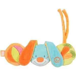 Livre multi activités - NATTOU - Funny Farmer - 8 activités - 26 cm - Soft Boa 100% Polyester-1