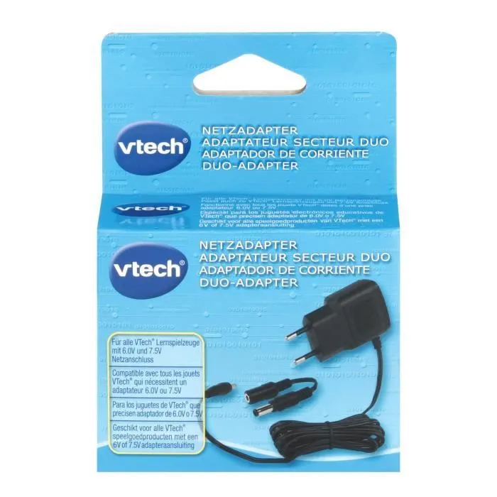 VTECH - Adaptateur Secteur Duo-1