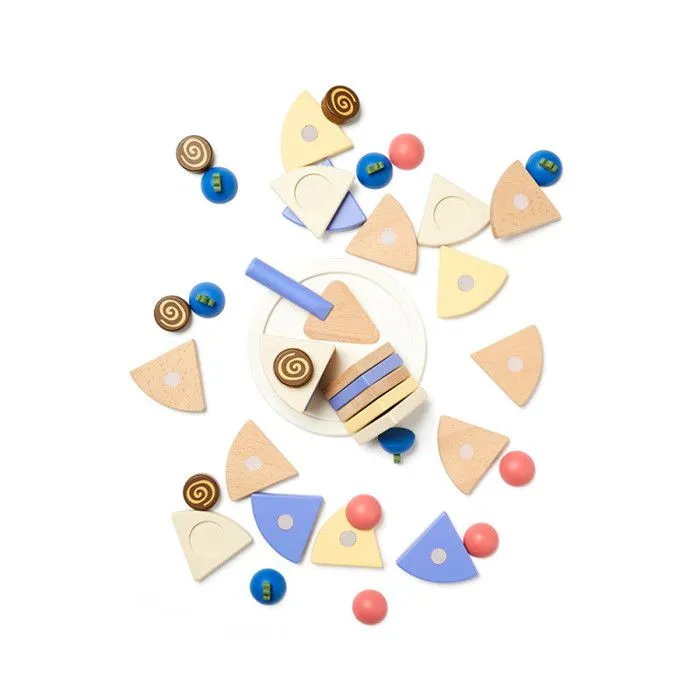 Gâteau à étages en bois Kid's Hub-2
