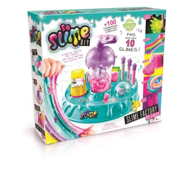 SO DIY So Slime - Slime Factory - Fabrique pour créer et décorer tes slimes ! - SSC 040 - 6 ans et +-2