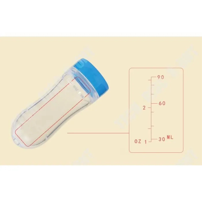 TD® biberon cuillere bebe cuisine lait magique 4+ nouveau né fille garçon maman silicone confort pour eau sauce grande contenance-3
