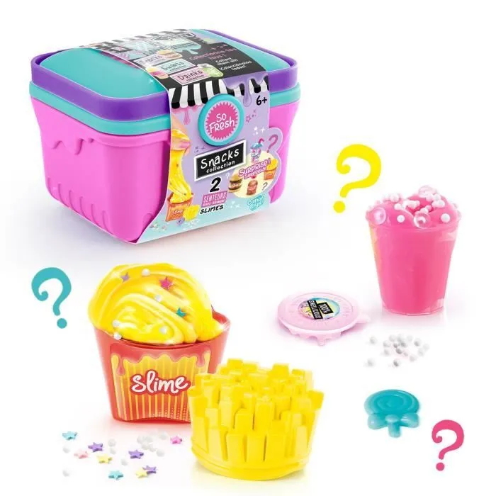 Canal Toys – So Slime - Slimelicious- Mini Market –Mini Mallette de slime DIY senteurs – SSC 240-1