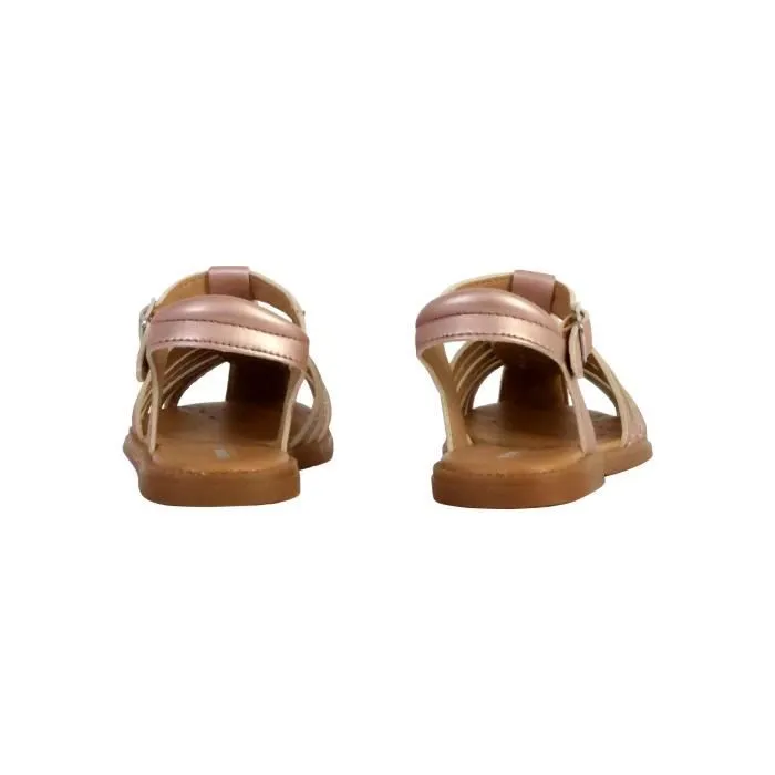 Sandales Cuir  Geox Karly - Rose-3