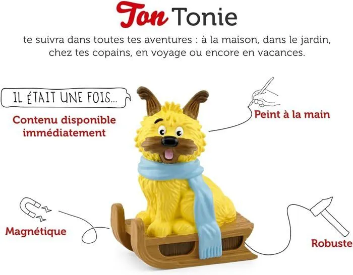 Figurine Tonie - tonies - Le journal de Gurty - Parée pour l'hiver - 3 ans - Mixte-1