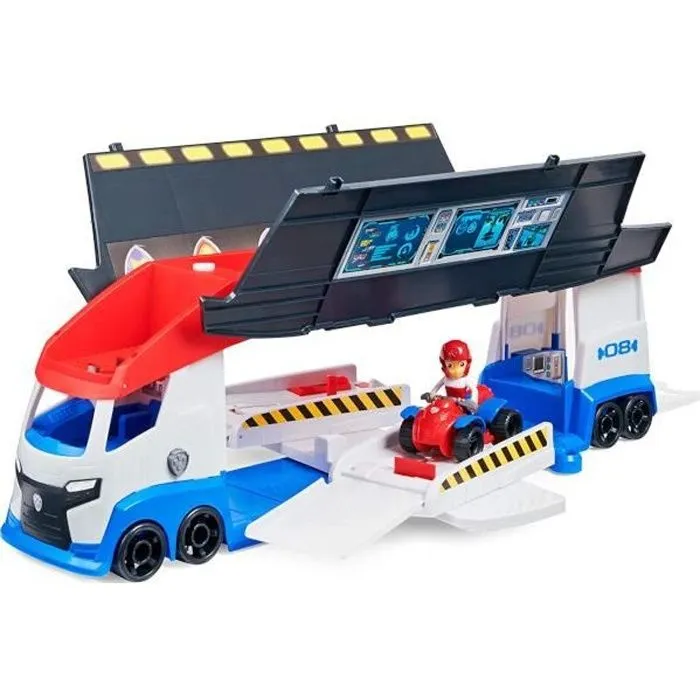 Camion Pat Patrouilleur 2.0 - SPIN MASTER - Quartier général mobile - Double-lanceur de véhicules-0