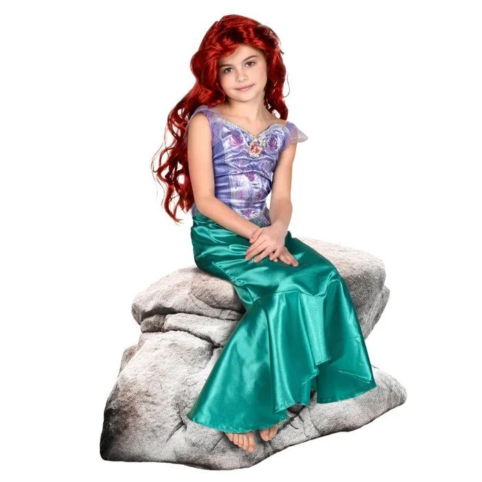 Déguisement Ariel la Petite Sirène classique fille-4