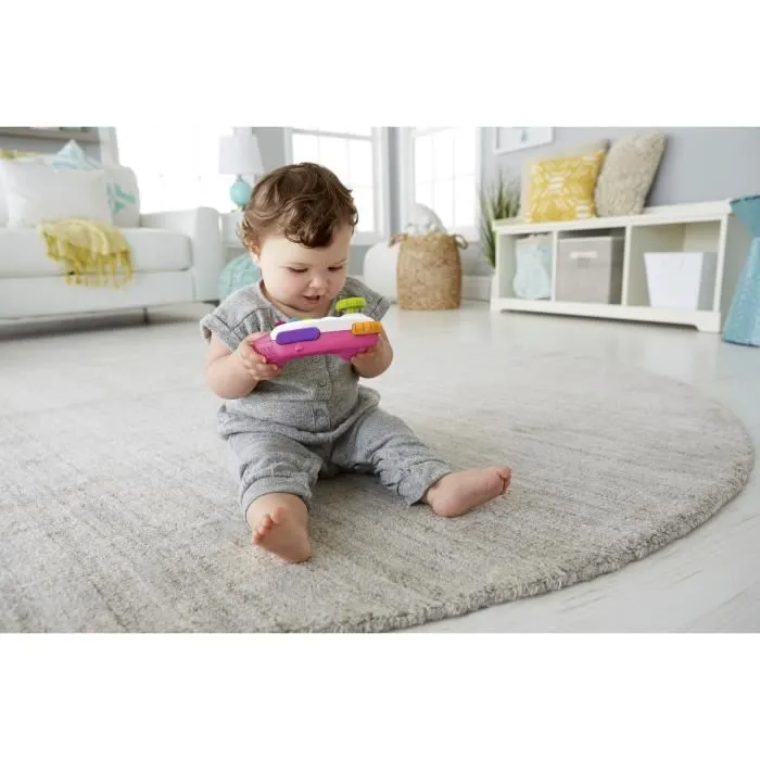 Fisher-Price-manette de jeu et d’apprentissage Rires et Éveil HXY11-1