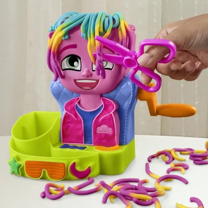 Play-Doh Salon de coiffure, coffret de pâte à modeler-6