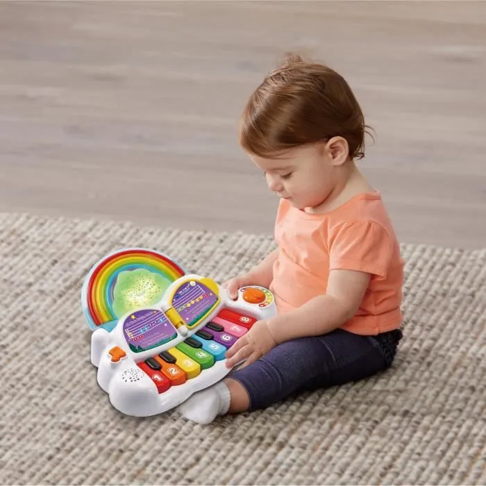 VTECH BABY - Piano Arc-En-Ciel Lumi Magique - Jouet Musical-1