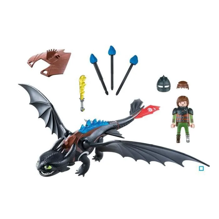 PLAYMOBIL - Dragons Edition Limitée - Harold et Krokmou-3