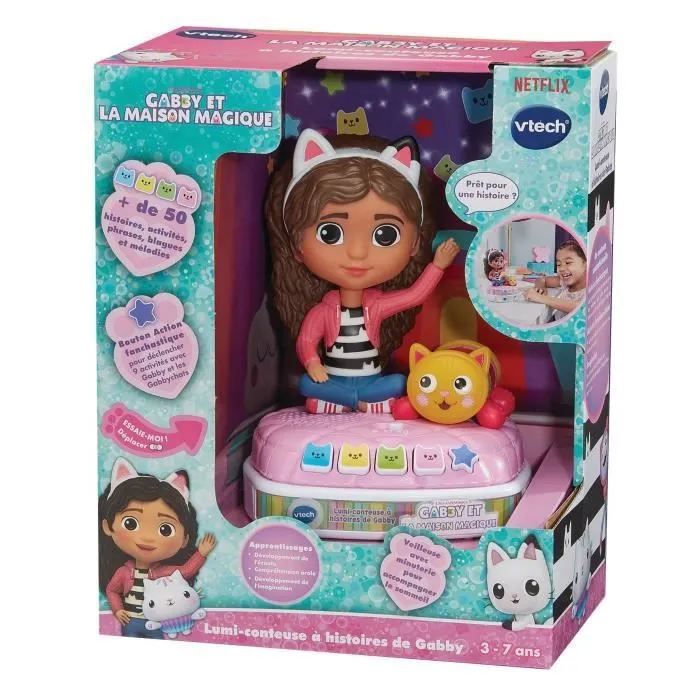 VTECH GABBY ET LA MAISON MAGIQUE - LUMI-CONTEUSE A HISTOIRES DE GABBY-7