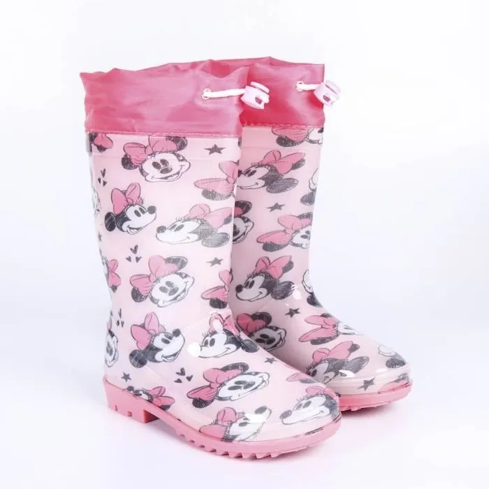 Bottes de pluie - Cerda - Minnie - Rose - Taille 29 - PVC Haute-3