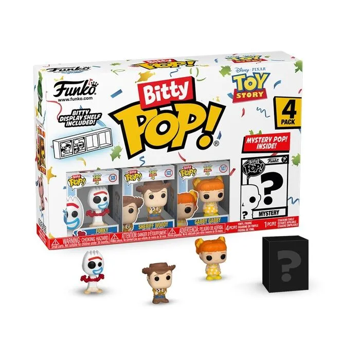 Pack 4 Figurines Funko Bitty Pop Toy Story Forky - Funko - 4 Figurines-0