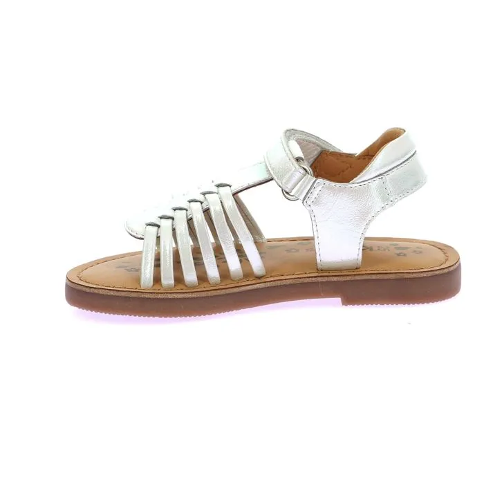 KICKERS Sandales Kick Prella Blanc irise-3