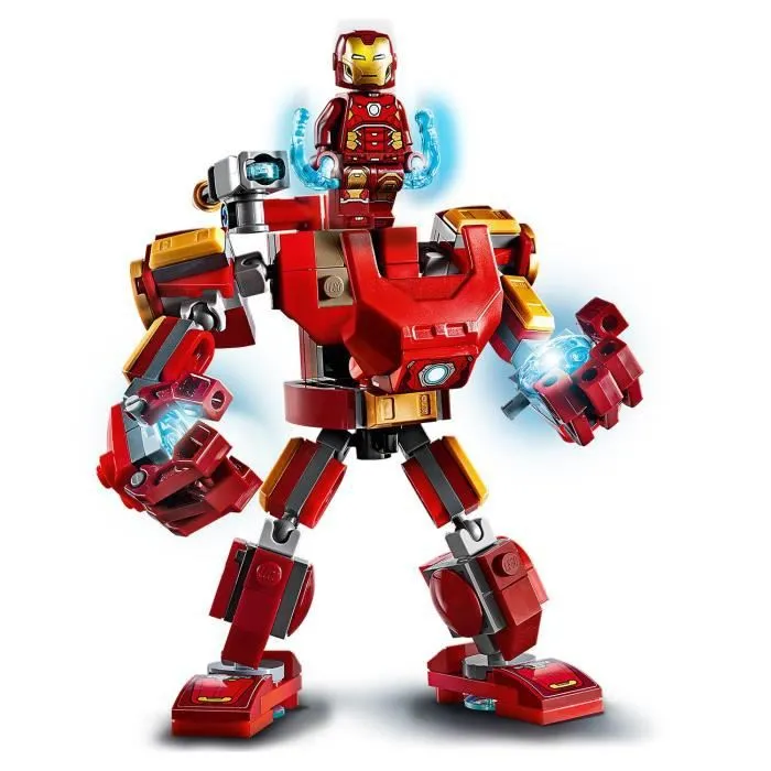 Jouet de construction - LEGO® - Marvel Super Heroes 76140 - Robot d'Iron Man - 148 pièces - 3 ans et plus-2